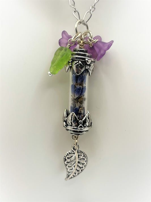 Dried Lavender Pendant Necklace - 5 choices